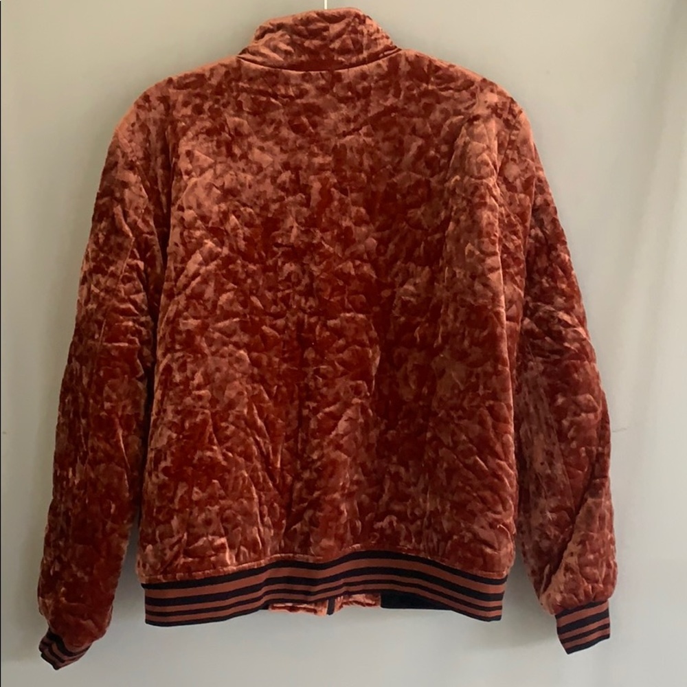 Bernardo Rust Velvet Jacket - Picture 4 of 7
